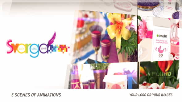 Postcards Logo Pack | Special Events - VideoHive 19641825