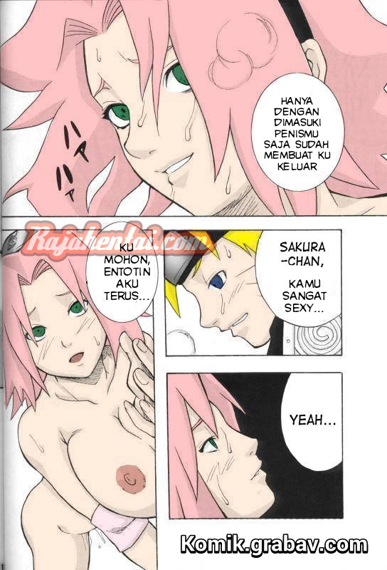 Manga Hentai XXX Komik Sex Bokep Porn Sakura dan Ino dientot Naruto 17