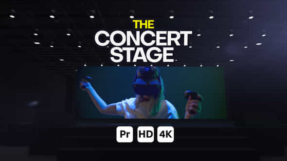 Concert Stage For Premiere Pro - VideoHive 48698212