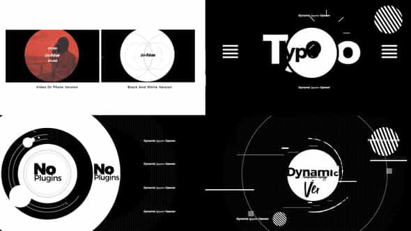 Dynamic Typographic Opener - VideoHive 21917195