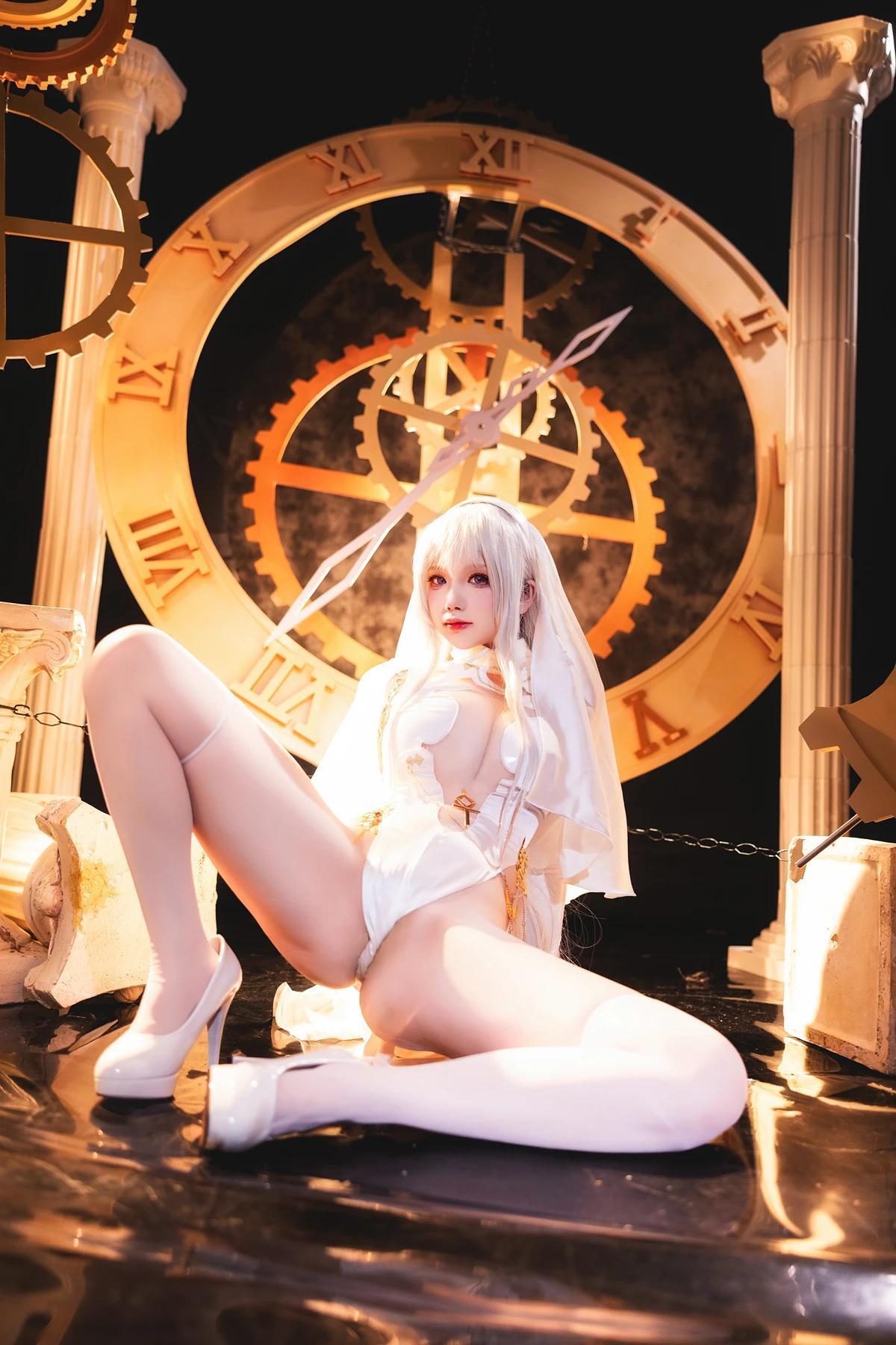Cosplay 雪晴Astra – 圣天使修女(34)