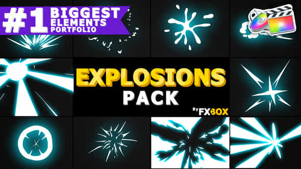 Explosion Elements Pack - VideoHive 24257149
