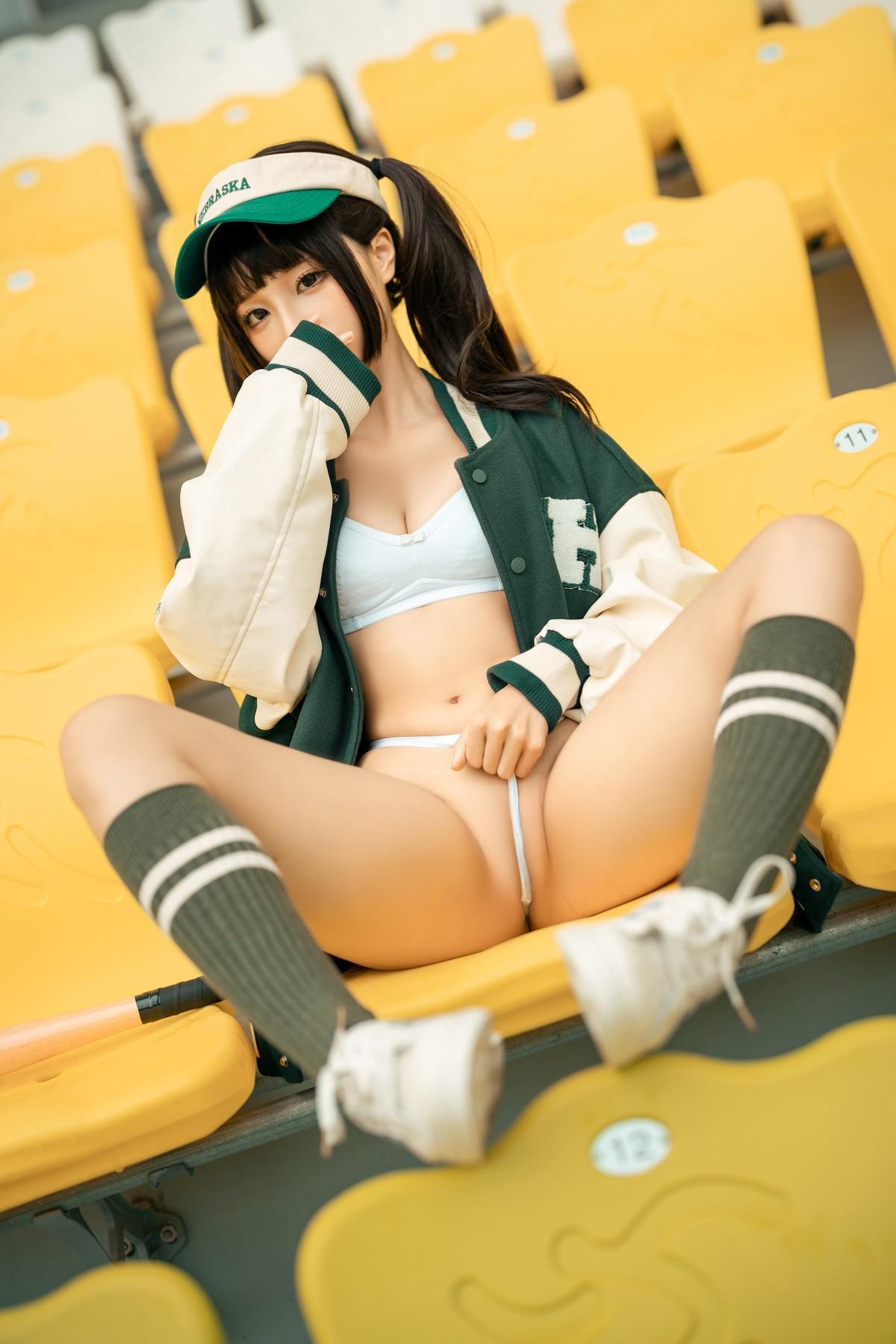 Cosplay 蠢沫沫 Chunmomo 棒球女孩 Baseball Girl Vol.01(12)