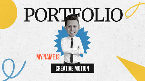 Portfolio Promo Resume Presentation Mogrt - VideoHive 50028640