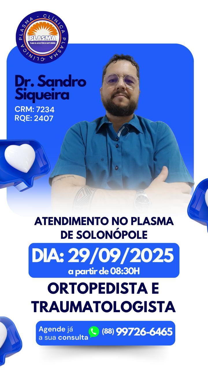 Dr Sandro Siqueira (Ortopedista/Traumatologista)