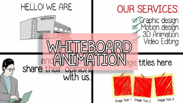 Whiteboard Animated Company Presentation - VideoHive 4120250