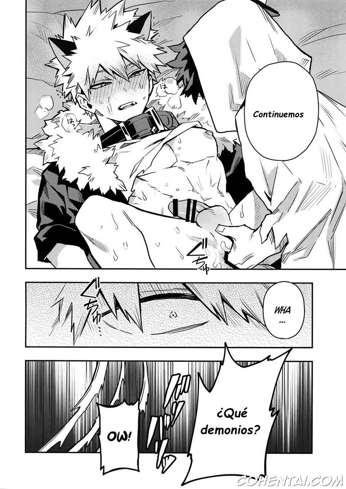 SEE YOU IN NIGHTMARE (Boku no Hero Academia) xxx comics manga porno doujin hentai español sexo 