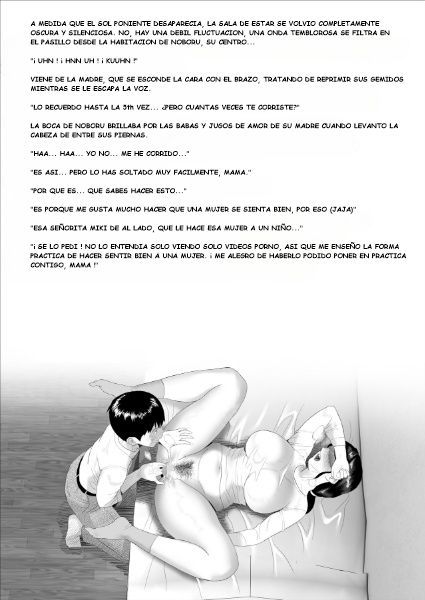 [Hy-dou (Hyji)] Kinjo Yuuwaku Boku ga Okaa-san to Konna Koto ni Nacchau Hanashi Joshou  Una historia sobre mí y Okazo entrando en este tipo de cosas prólogo [Spanis
