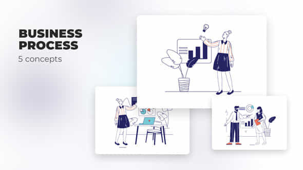 Business process - - VideoHive 39984626
