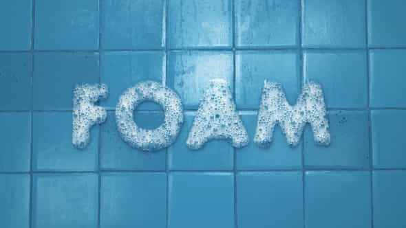 Bubbly Foam Titles - VideoHive 50156172