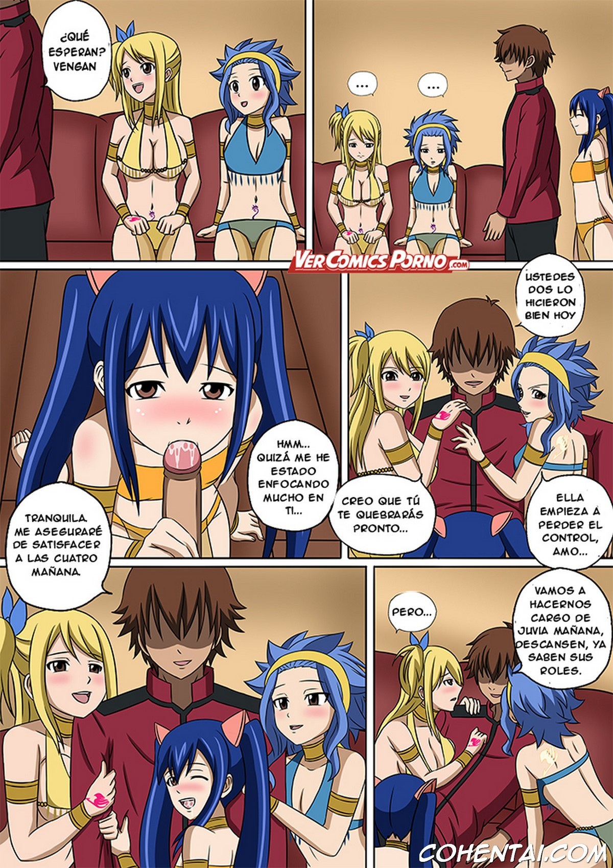 Fairy Hunting 3.5 (Fairy Tail) xxx comics manga porno doujin hentai español sexo 