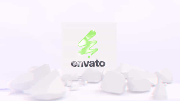 Broken Cube Logo - VideoHive 56725775