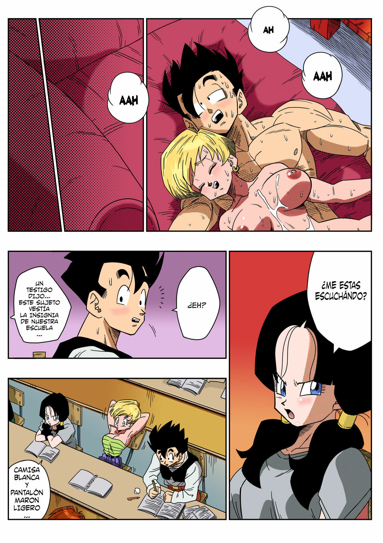 TRIANGULO AMOROSO Z - Gohan Conoce a Erasa - 24