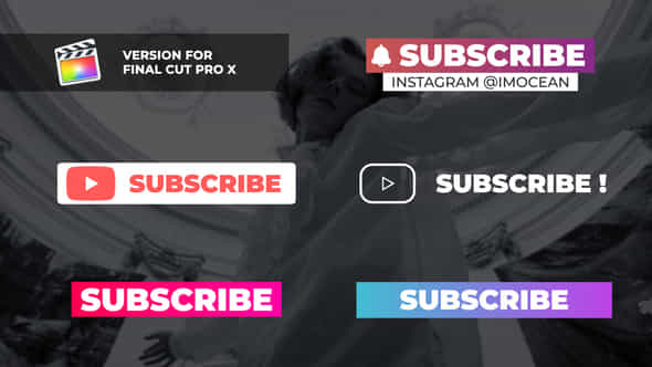 Youtube Subscribe - VideoHive 46498906