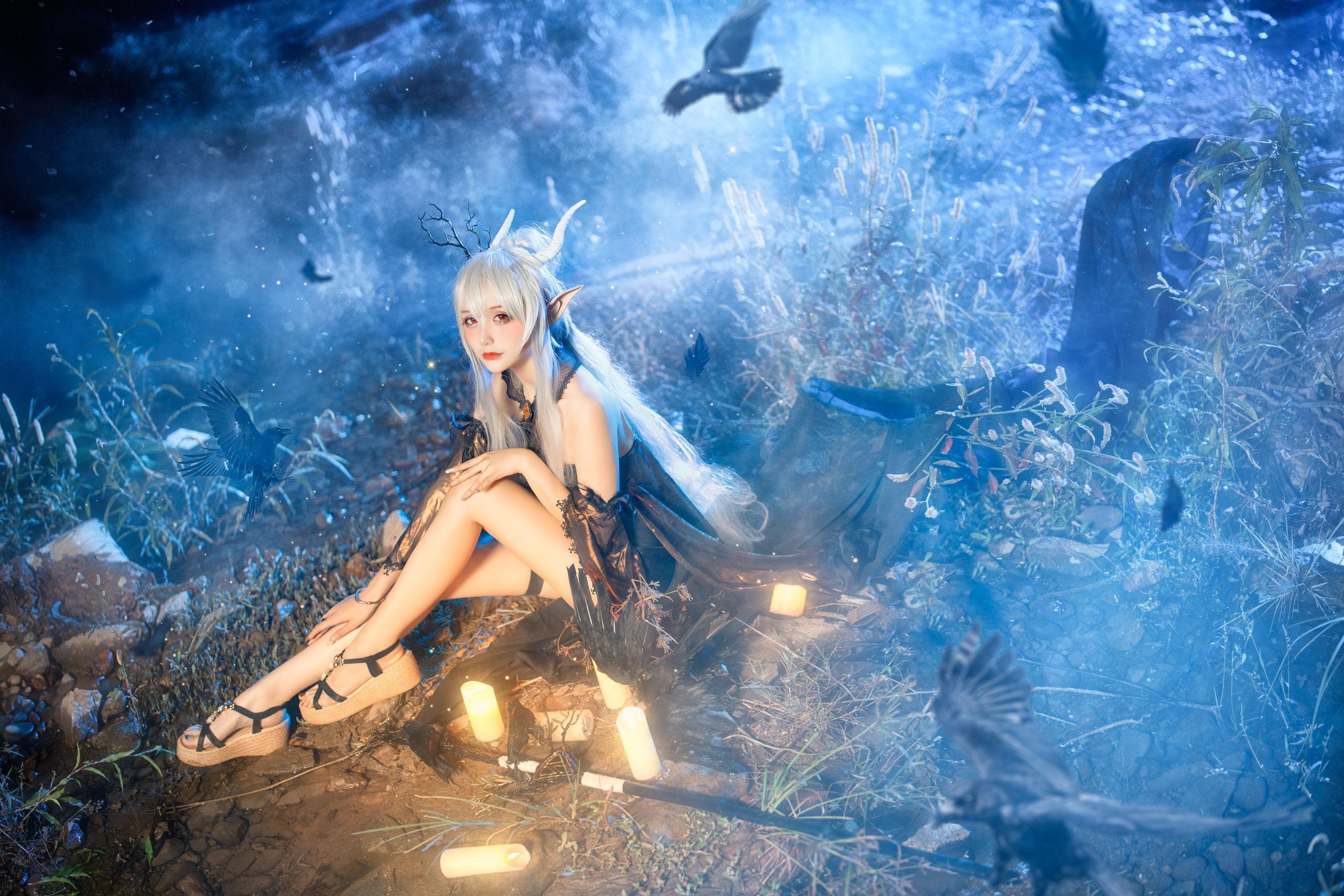 [网红COSER写真] 仙九Airi – 闪灵静谧午夜(4)