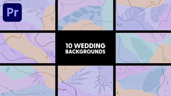 Wedding Backgrounds - VideoHive 44827684