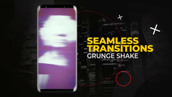 Vertical Grunge Shake Transitions - VideoHive 51759195
