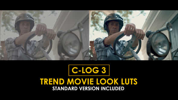 Clog3 Trend Movie Look And Standard Luts - VideoHive 51169307