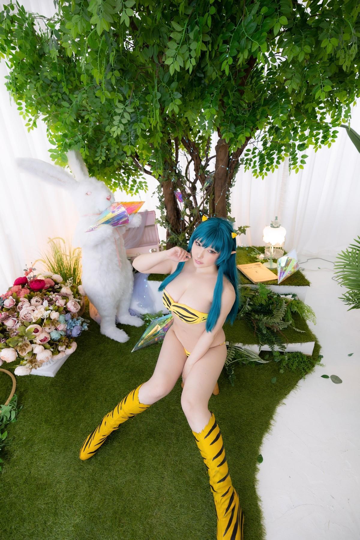 Cosplay SAKUサク Lum ラム うる星やつら Set.03(35)