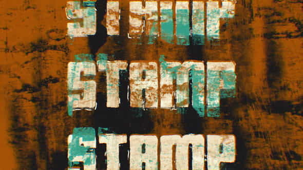 Stamp Grunge Opener - VideoHive 30545418