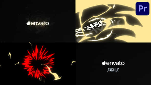Cartoon Explosion Logo - VideoHive 46464054