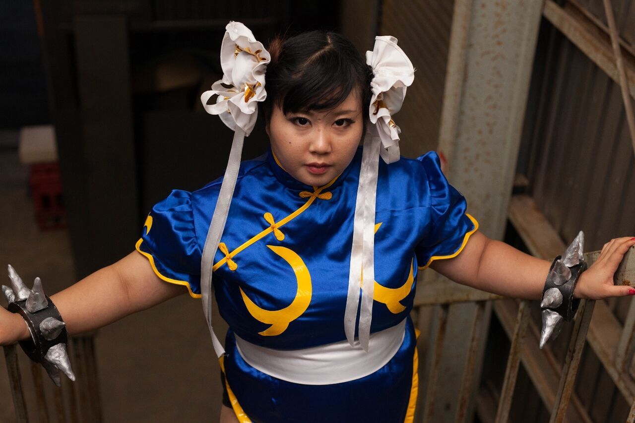 (渡辺さくらん) FIGHT FAT LADY (Sakuran Watanabe) (Mai Shiranui - Fatal Fury) (Chun-Li - Street Figh