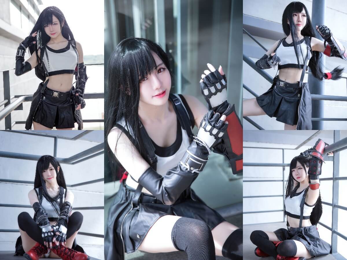 [Cosplay] Sally Dorasnow - Tifa Lockhart (Final Fantasy VII) – IdolMoe