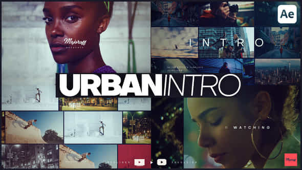 Urban Intro - VideoHive 58988329
