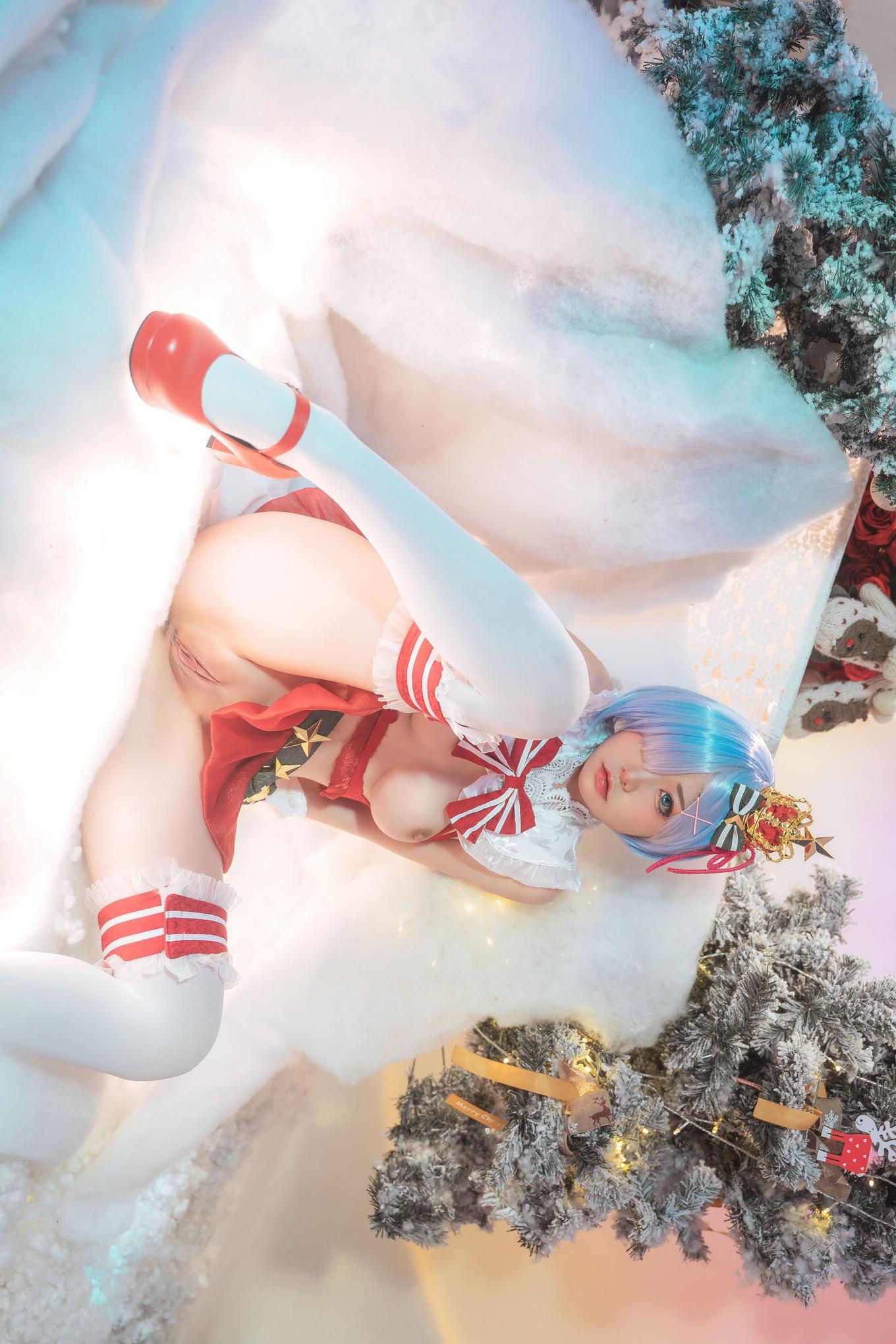 Nekokoyoshi 爆机少女喵小吉, 写真集 Christmas Begins(23)