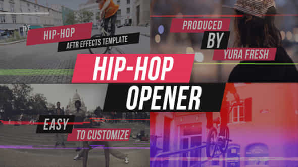 Hip-Hop OpenerUrban City - VideoHive 16028774