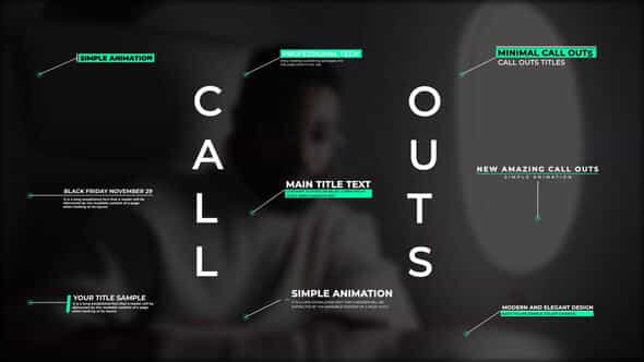 Call Outs | - VideoHive 43074419
