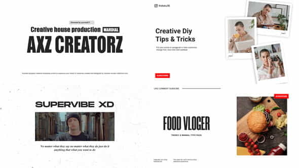 Youtube Typopack - VideoHive 37287812