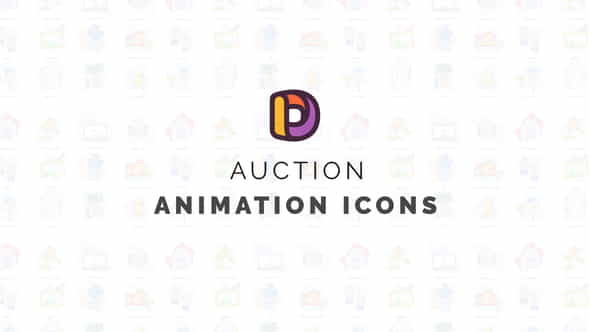 Auction - Animation Icons - VideoHive 34760751
