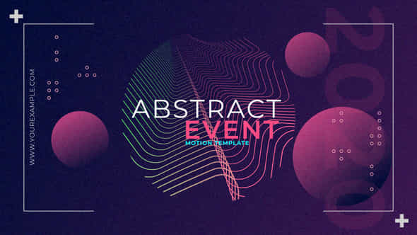 Abstract Event Title - VideoHive 56997302