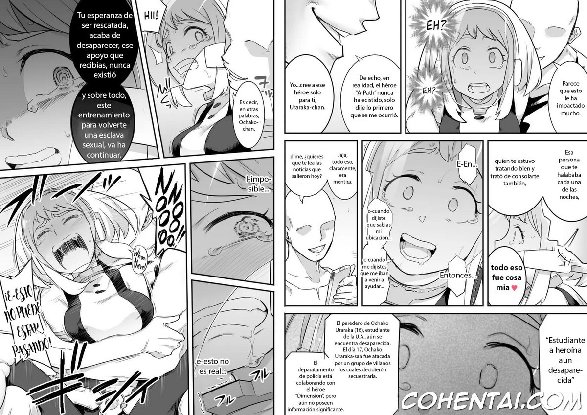 Uravity Ryoujoku II (Boku no Hero Academia) xxx comics manga porno doujin hentai español sexo 