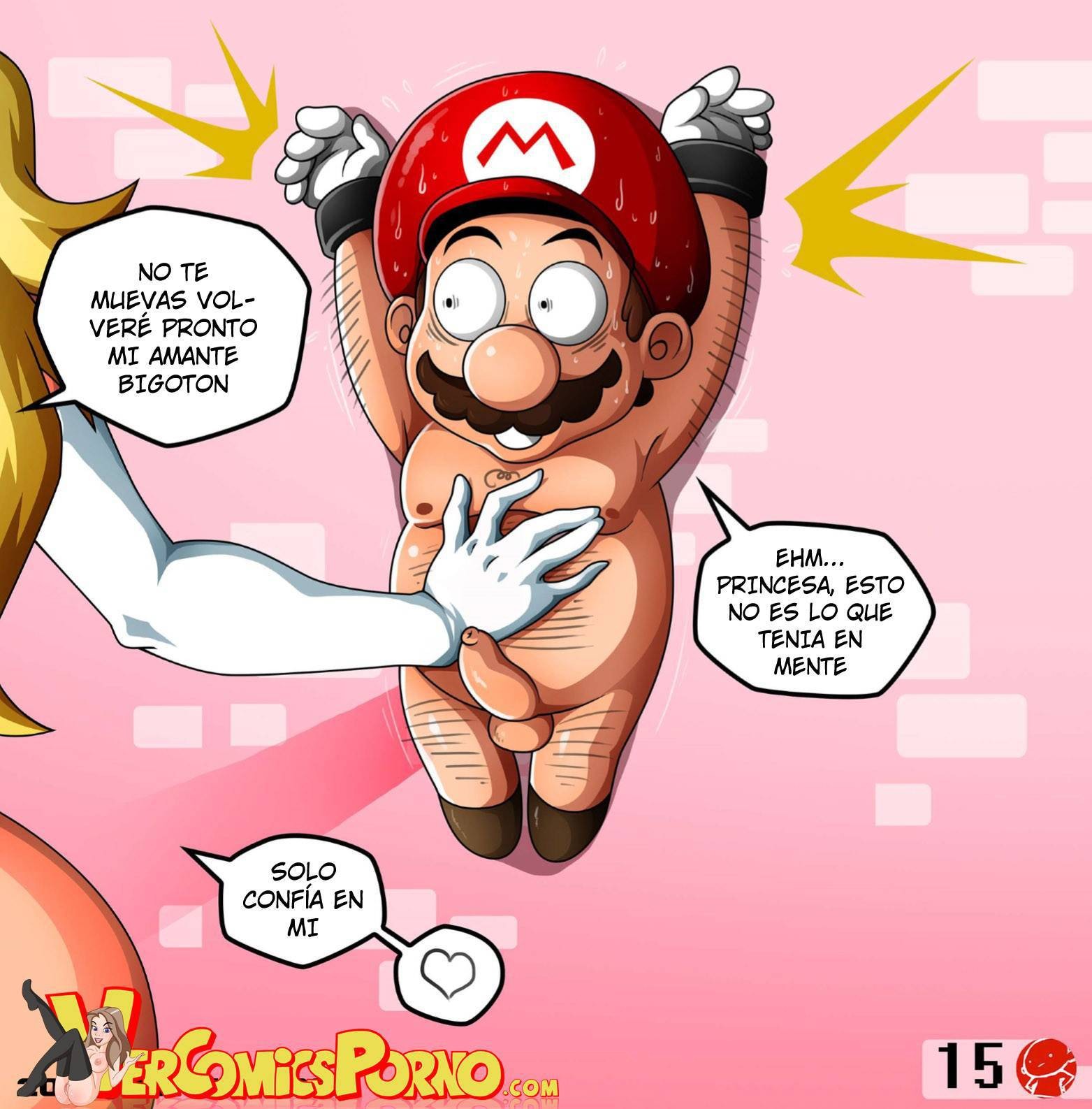 Princess Peach in Thanks Mario - 15