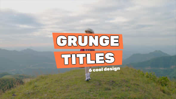Box Grunge Trendy Titles - VideoHive 49899565