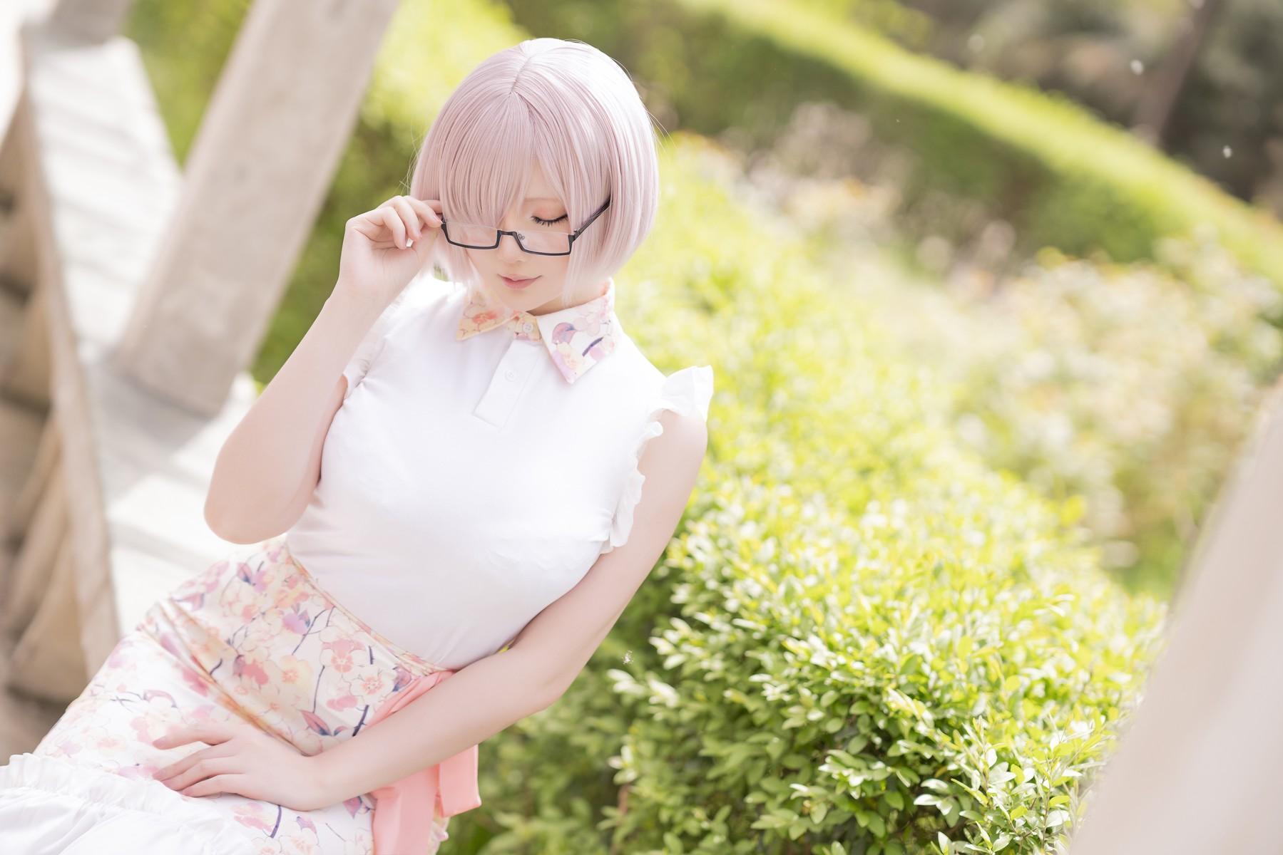 Cosplay 星之迟迟Hoshilily 魔法少女(15)