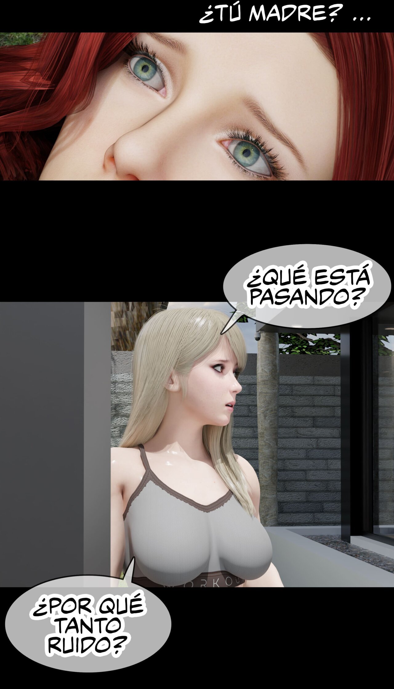 La viuda de mi vecina comic 3D - 65