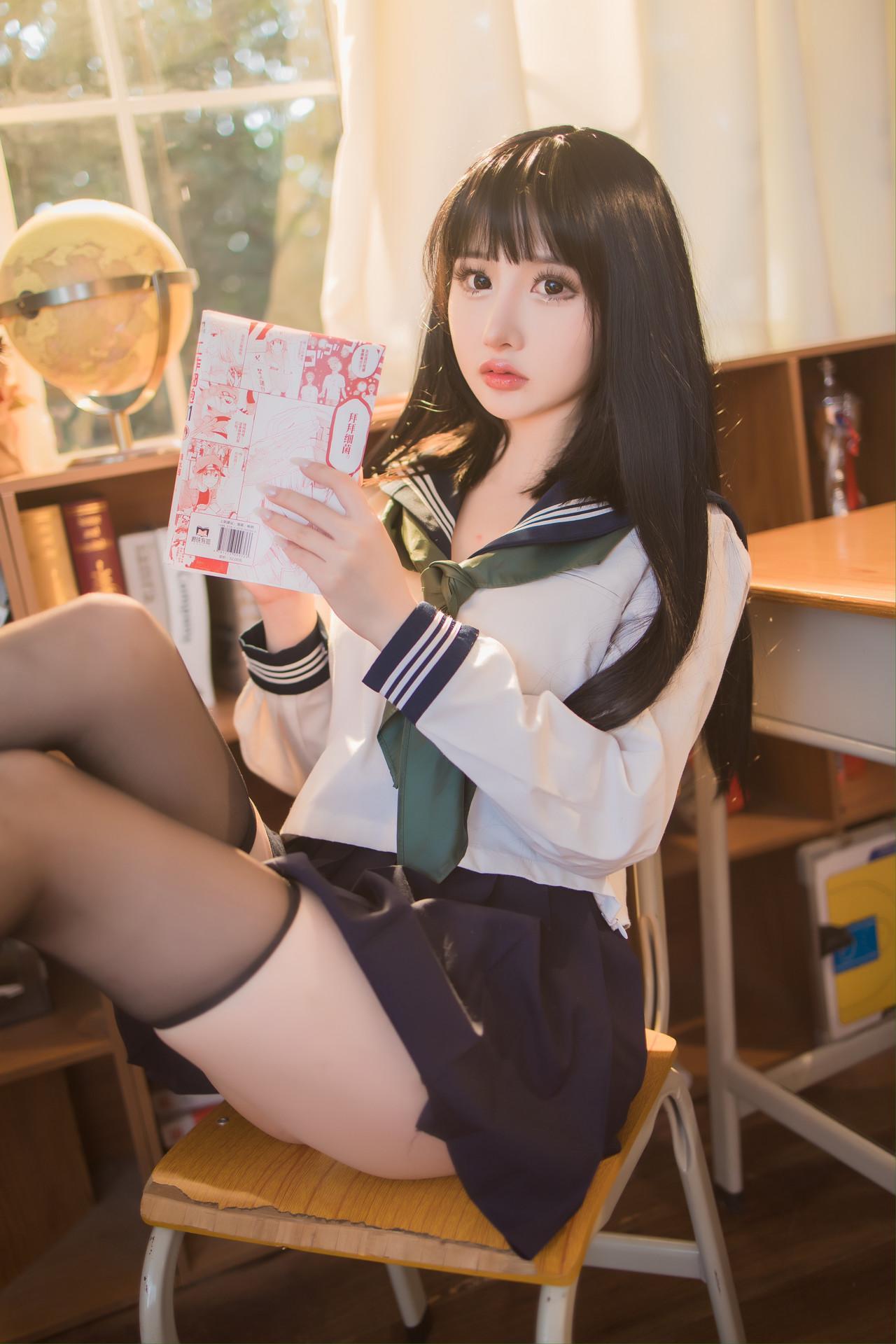 Cosplay 您的蛋蛋 反差学妹(15)