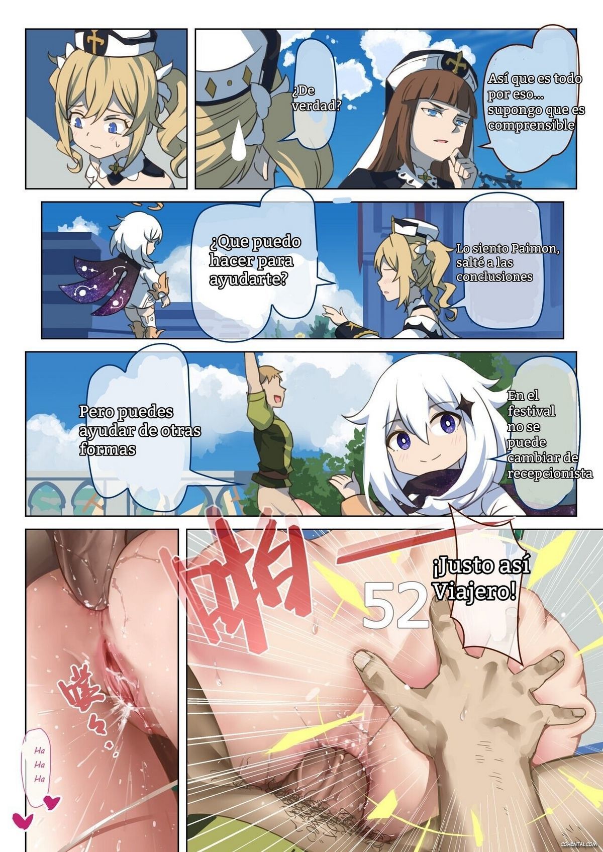 Mondstad Spring Festival – Interlude (Genshin Impact) xxx comics manga porno doujin hentai español sexo 