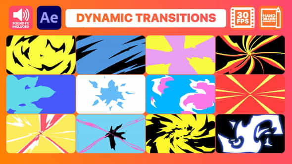 Dynamic Transitions | After Effects - VideoHive 30503846