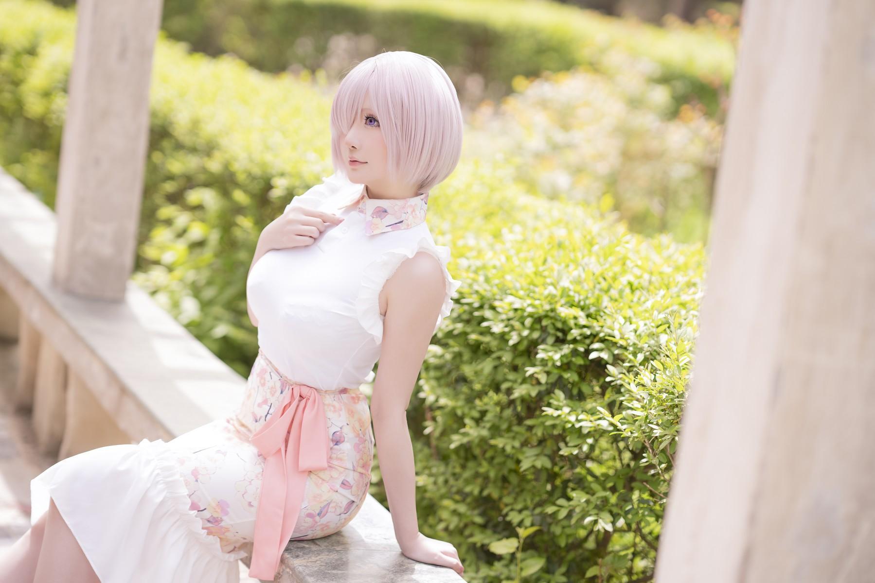 Cosplay 星之迟迟Hoshilily 魔法少女(12)