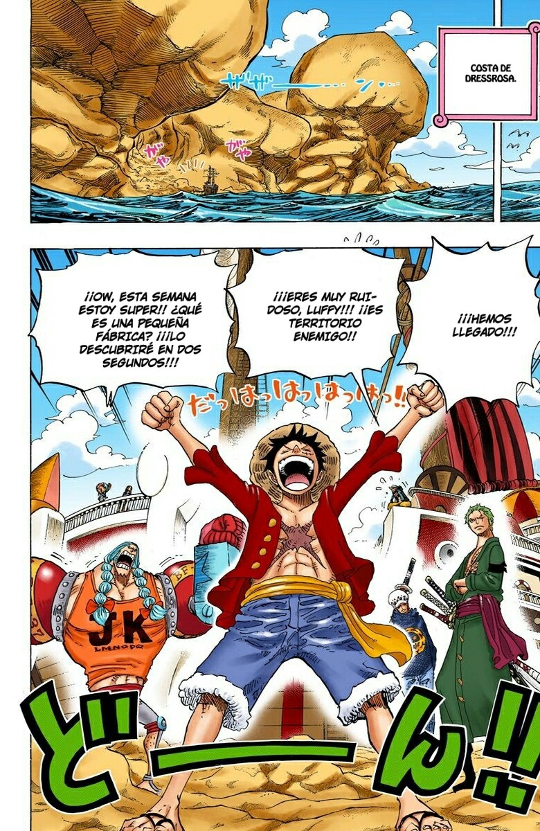 color - One Piece Manga 700-701 [Full Color] [Dressrosa] E13086KX_o