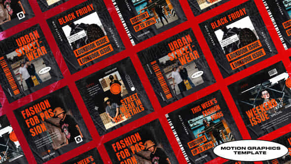 Turbo Hypebeast Instagram Post Mogrt - VideoHive 51916484