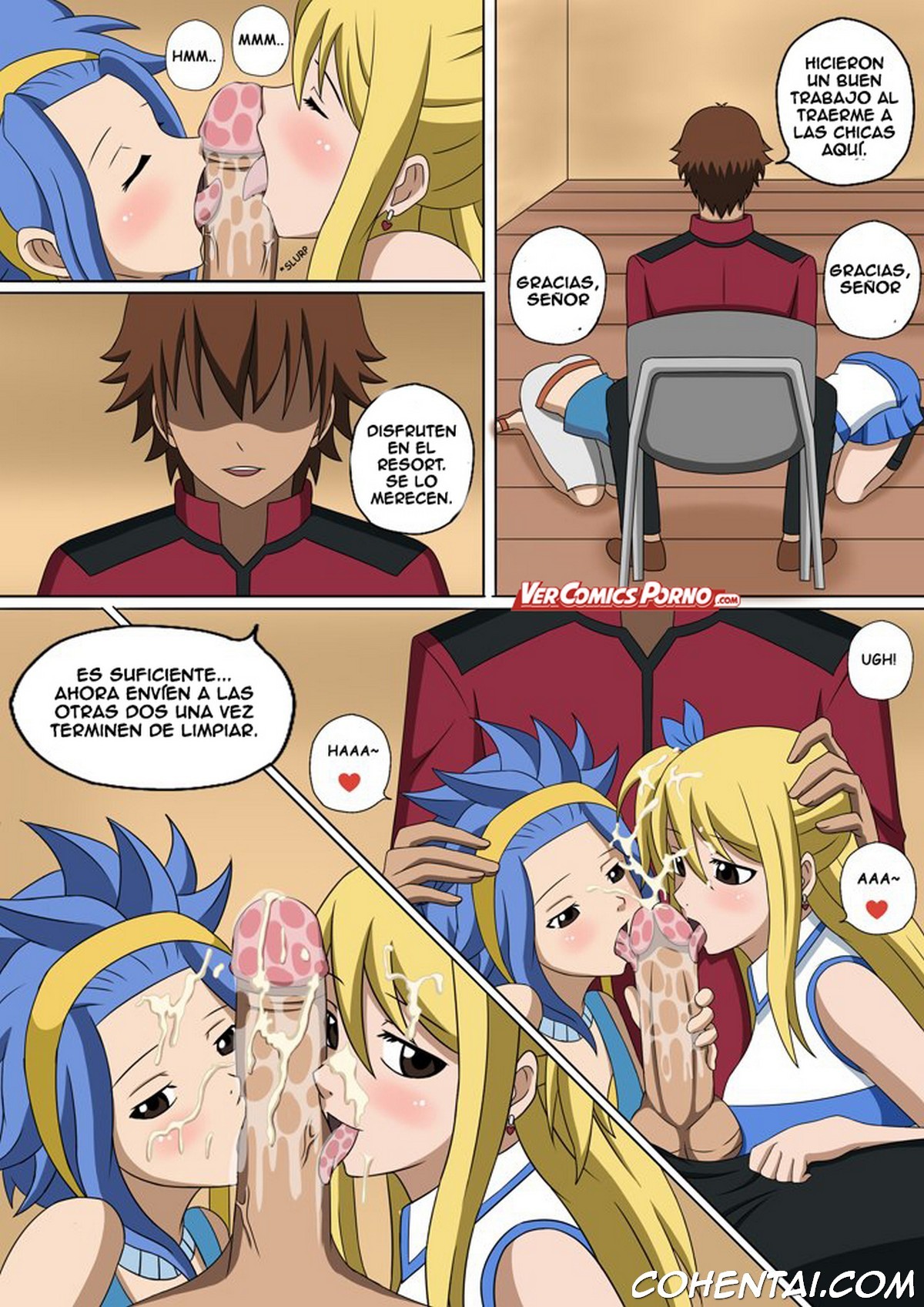 Fairy Hunting 3 (Fairy Tail) xxx comics manga porno doujin hentai español sexo 