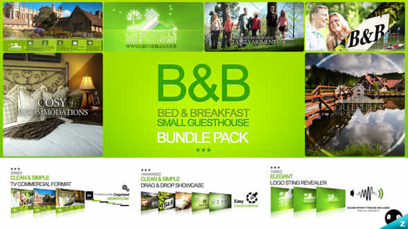 Bb Guesthouse Hotel Bundle Pack - VideoHive 7909746