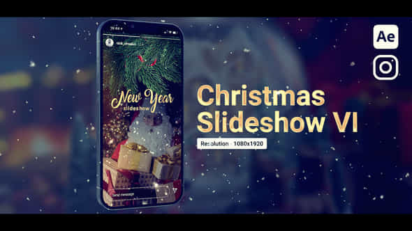 Christmas Slideshow Vi Vertical - VideoHive 49854896