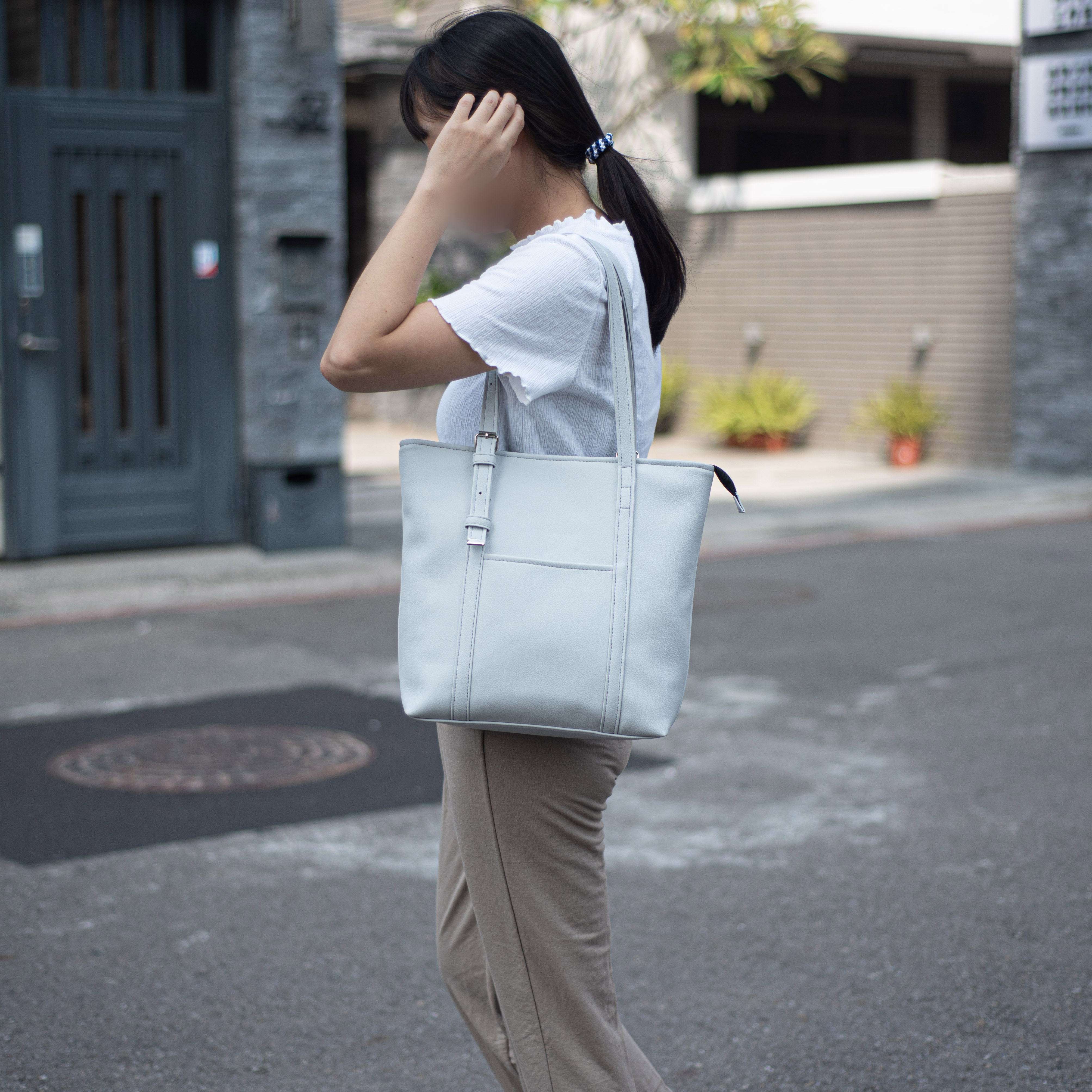 Light Grey Tote 