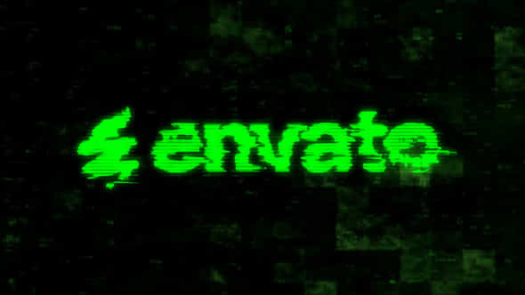Glitch Logo Text - VideoHive 58775671